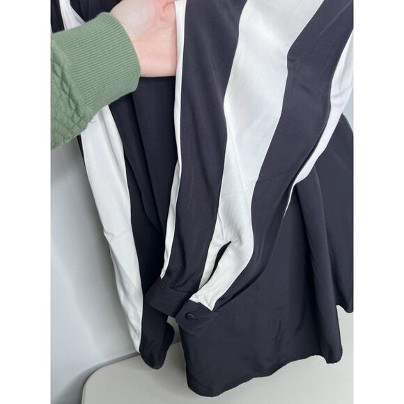 Joe Da Hun Shirt Men Designer Colorblock Striped Made USA Size XL - Picture 9 of 15